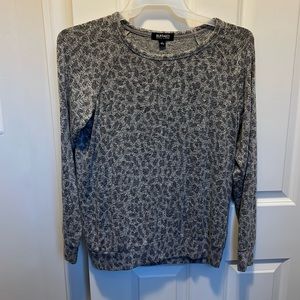 size small cheetah print women’s sweater
